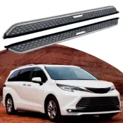Fits for All New Sienna 2021-2024 Running Board Side Step Nerf Bar Stairs