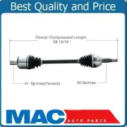97-04 Chevrolet Corvette (1) Rear Right or Left CV Drive Axle Shaft
