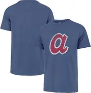 47 Brand MLB Men's Vintage Franklin Cooperstown Team Color Primary Logo Short Sleeve Baseball T-Shirt