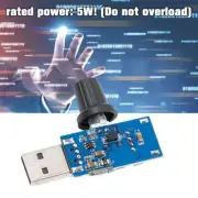 1* 5V to 12V USB Fan Stepless Speed Controller Regulator BEST Switch N7C3