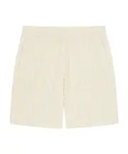 Givenchy 4G Motif Towel Effect Bermuda Shorts ivory white