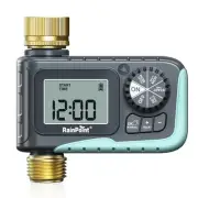 Sprinkler Timer with Brass Inlet & Outlet, Programmable Hose Timer for Garden...