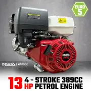 13HP OHV Petrol Engine Stationary Motor Horizontal Shaft Recoil Start