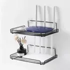 Wall-mounted WIFI Router Shelf Stand TV ScreenTop Storage Box Office Organizer