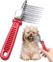 Dog Dematting Comb - Cats Dematting Brush, Matted Hair Dog Comb | Dog Detangler For Matted Hair, Smooth Cats Dematting Tools, Ergonomic Brush Supplies For Indoor Outdoor Use Families And Friends