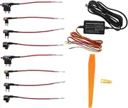 KOMBIUDA Hard Wire Kit for Dash Cam to Power Cord Easy Installation Stable Power Supply Parking Monitor Support Car Accessories