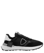 Philippe Model sneakers men antibes ATLU-W001 Noir Black logo detail suede