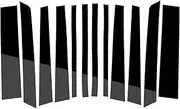 Door Window Pillar Trim for Range Rover HSE 2002-2012, Car Door Pillar Decal Post Cover