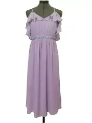 asos maternity dress size 12 Sheer fabric lined sequence & pearls pull over