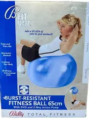 BALLY TOTAL FITNESS Burst Resistant Exercise Ball 65CM. NEW