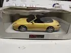 UT Models Porsche 911 Cabrio 1:18 Scale Diecast Model Car Yellow New