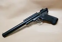 在飛比找露天拍賣優惠-台南 武星級 KJ MK1 瓦斯槍.魚骨加長版 (BB槍玩具