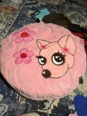 Dog Cat Designer Bed Chi Wow Wow Pink Small Plush Donut