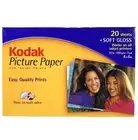Kodak Picture Paper - Inkjet Printer 20 Sheets Soft Gloss Print - 4x6 - PP-1-A