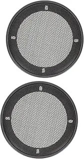 Anneome 2Pcs Speaker Protector Mesh Covers for Car Audio Speakers Durable Guard Decoration for Subwoofer Modification Practical Protection Net for Enhanced