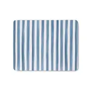 Taylor Stripe Rectangle Placemat Blue - Set of 4