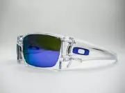New Authentic Oakley Sunglasses Fuel Cell OO9096-04 Clear/Violet Iridium