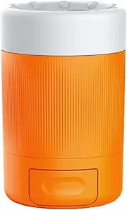Intelligent Automatic Dog Paw Cleaning Cup For Small And Medium-sized Pets Beautify And Wash Paws When Go Out ABS, orange