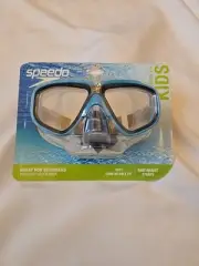 Speedo Swim Goggles Kids Surf Gazer Mask Blue Age 3-6 Easy Adjustable Straps NEW