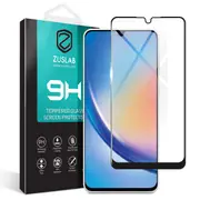 ZUSLAB Galaxy A34 5G Screen Protector Tempered Glass Case Friendly 9H Hardness for Samsung (2023) - Black