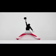 Artist Michael Murphy NEW /50 Resin, Jumpman sculpture Air Jordan 1 silhouette