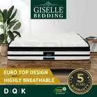 Mattress QUEEN DOUBLE KING Bed Euro Top Pocket Spring Foam Medium Firm 27cm
