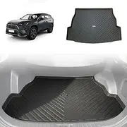 AUSGO 3D Cargo Mat Compatible with Toyota RAV4 2019-Onwards, All-Weather Heavy Duty Boot Liner Luggage Tray Trunk Mat