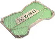 Compatible with Z650 Z 650 2017 2018 2019 2020 2021 2022 2023 Motorcycle Oil Water Cooler Grille Cover Radiator Guard (Color : Green)