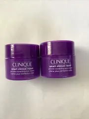 2X Clinique Smart Clinical Repair Wrinkle Correcting Eye Cream 15ml / 0.5 oz