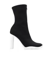 Alexander McQueen Slim Tread Zipped Boots 37,38,36.5 Black
