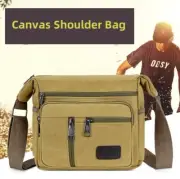 Messenger Bag for Men Bag Canvas Computer Shoulder Bag Briefcase for Work
