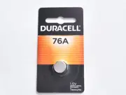 Duracell 76A/LR44 Alkaline Battery (1 PC) ) for Nikon FM2, 3, FE, Leica, Pentax