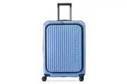 Delsey Securitime ZIP Top Opening 66cm Medium Exp Luggage - Blue