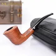 Rosewood Tobacco Pipe 9mm Filter Bent Curved Smoking Pipe Handmade Smooth Pipe