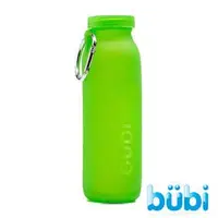 在飛比找PChome商店街優惠-【Bubi】可摺疊便攜式矽膠水瓶 650ml『綠』(22oz