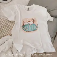 在飛比找蝦皮購物優惠-絕版品！MIT 貓愛魚純棉T恤❤CAT's貓森❤貓咪 喵星人