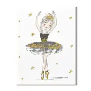 Ballerina Hand Painting Picture Canvas Print Art Wall Home Decor 30x40cm