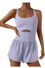 Reach Me Women’s Running One Piece Athletic Work Out Romper Gym Yoga SIZE SMALL