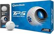 Taylor Made TP5 Golf Balls 5 Piece 2021 Model N0802601 White