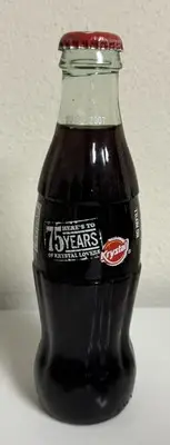 Coca Cola Bottle KRYSTAL Restaurant 75th Anniversary Commemorative Bottle
