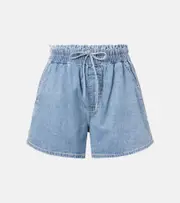 [Veronica Beard] Veronica Beard Wilder high-rise denim shorts AU 16 blue