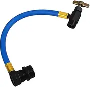 GARVALON Vehicle Air Conditioning Leak Solution Filling Hose Car Ac Recharge Kit Diy Charger 1/2