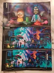 For Nintendo Switch Console Dock Skins Rick & Morty Vinyl Decal