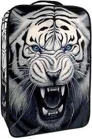 [YTYVAGT] Travel Shoe Bag,Waterproof Portable Organizer Storage Shoe Pouch,Scary Tiger Portrait