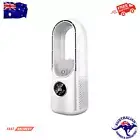 White Desktop Cooling Fan with Humidifier Bladeless USB Power Spray Air Cooler