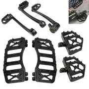 Brake Arm Shifter Peg Lever Foot Peg Floorboard Kit For Harley Street Road Glide