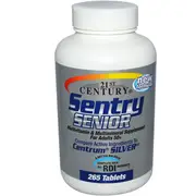 21st Century Health Care Sentry Senior Multivitamin & Mineral Supplement 50+ 265 Tablets
