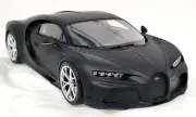 TopSpeed 1/18 Bugatti Chiron Super Sport 300 Test Car Matt Black Resin Model Car
