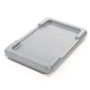 Quantum Storage Systems LID2516-8GY Gray Lid For Cross Stack And Nest Tote Lot