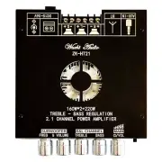2.1 Channel BT Power Amplifier Module 160W*2+220W Bluetooth Amp TDA7498E ZK-HT21